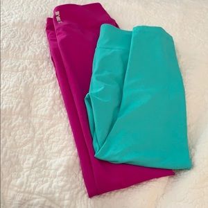 LOT zella and 90 degree leggings size small